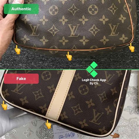 how to see if a lv bag is real|how to check if louis vuitton is real.